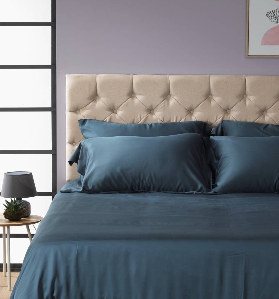 Parure de lit 100 % bambou (4 pièces)