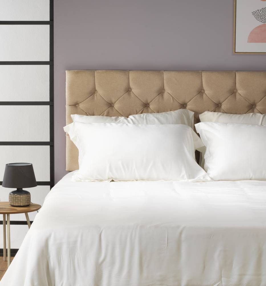 Parure de lit 100 % bambou (4 pièces)