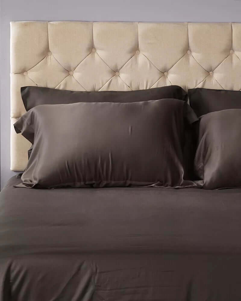 Taies d'oreiller 100% bambou (lot de deux)