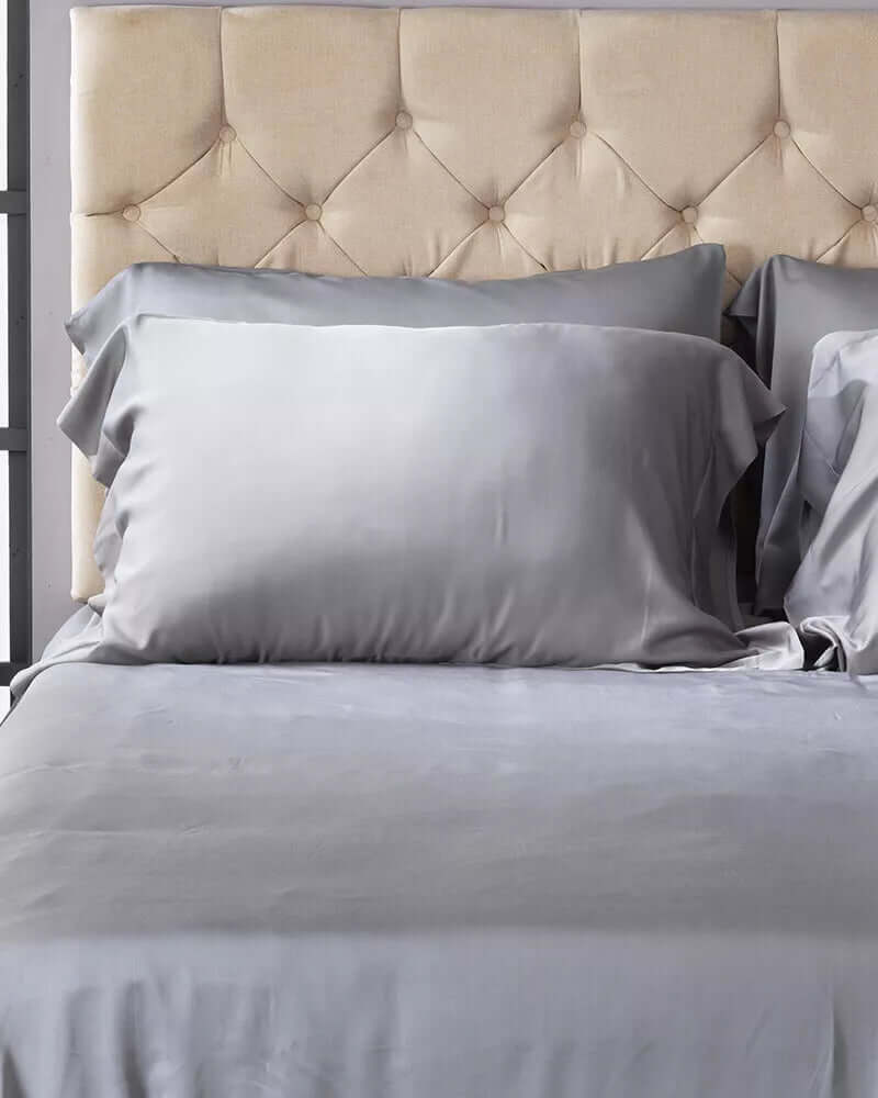 Taies d'oreiller 100% bambou (lot de deux)