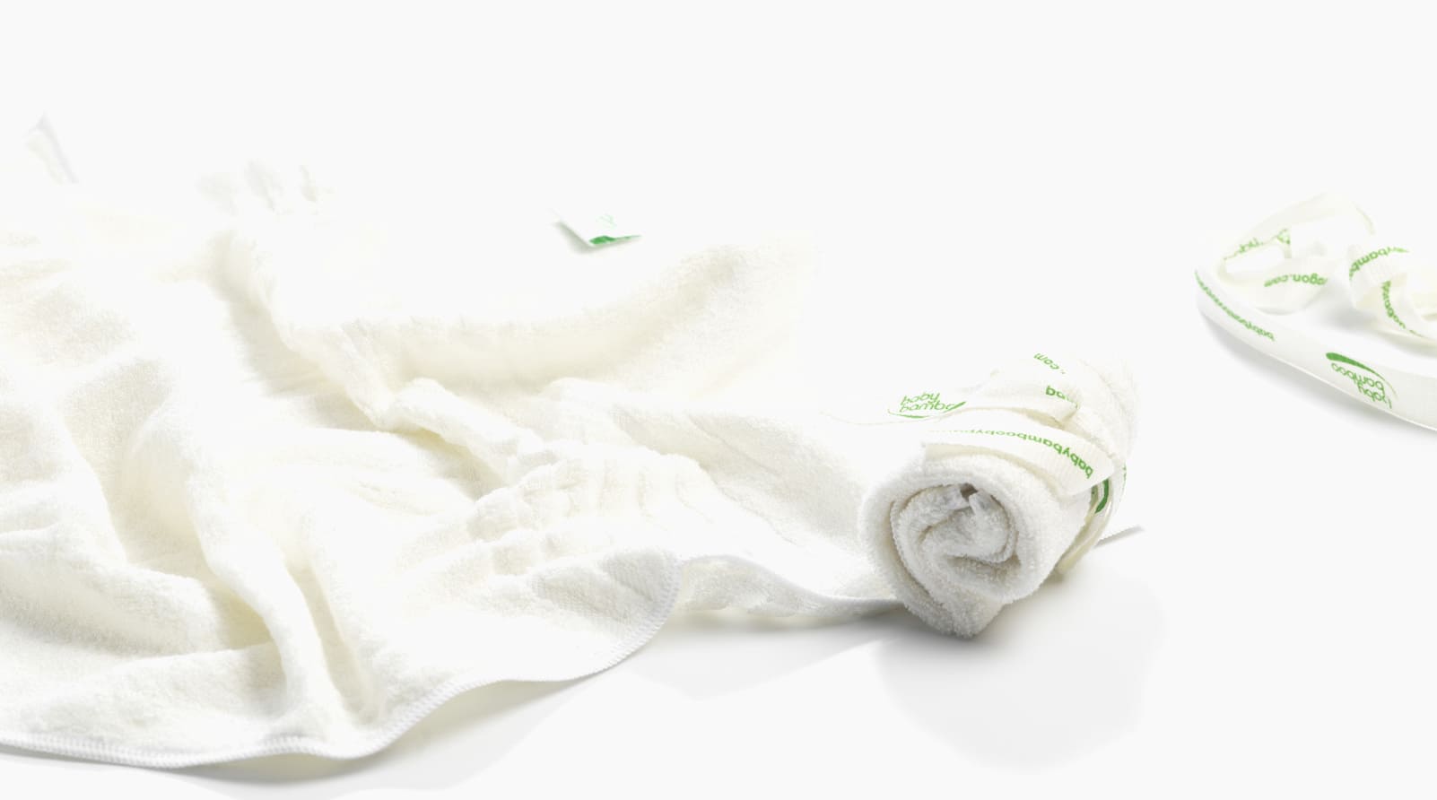 Ensemble de serviettes pour bébé 100 % bambou