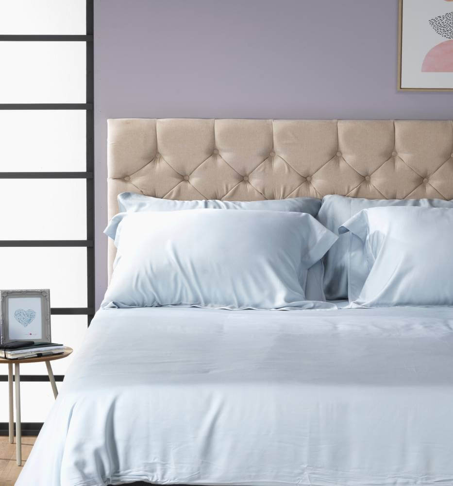 Parure de lit 100 % bambou (4 pièces)