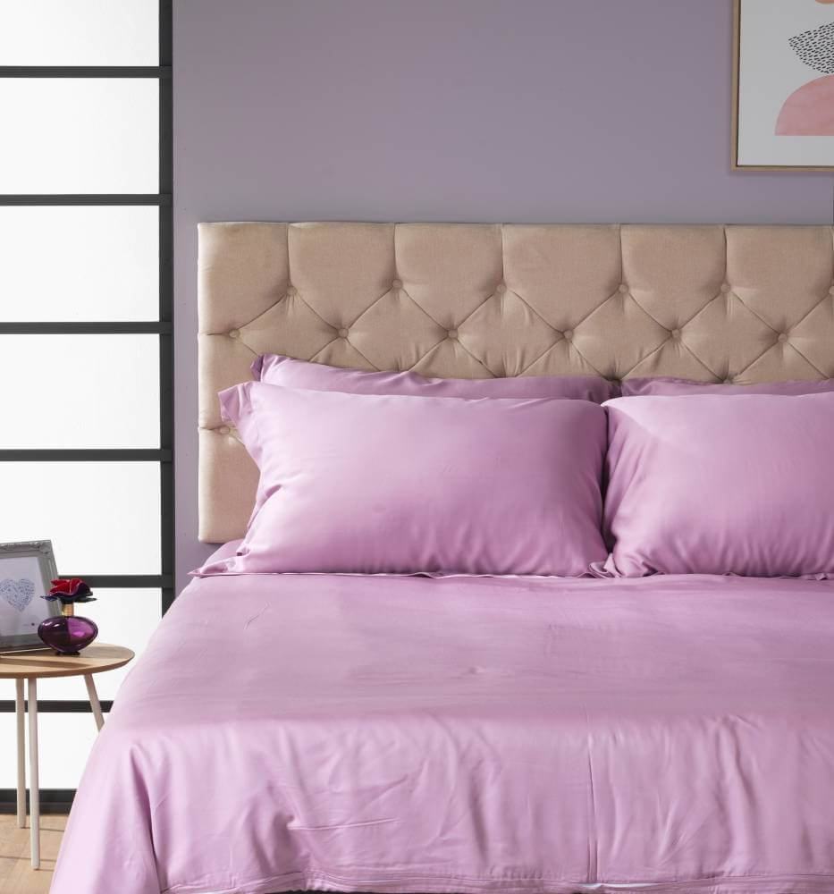 Parure de lit 100 % bambou (4 pièces)