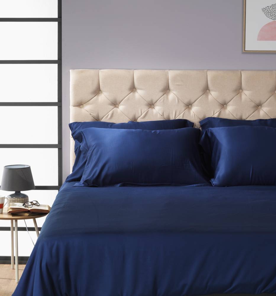 Parure de lit 100 % bambou (4 pièces)