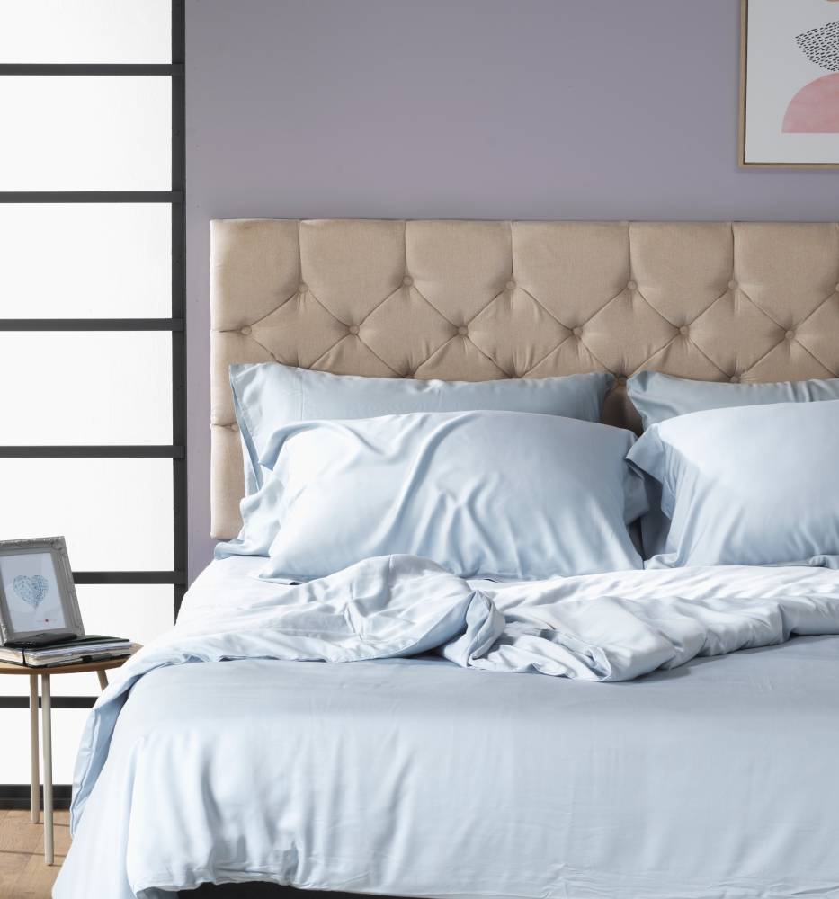 Parure de lit 100 % bambou (4 pièces)