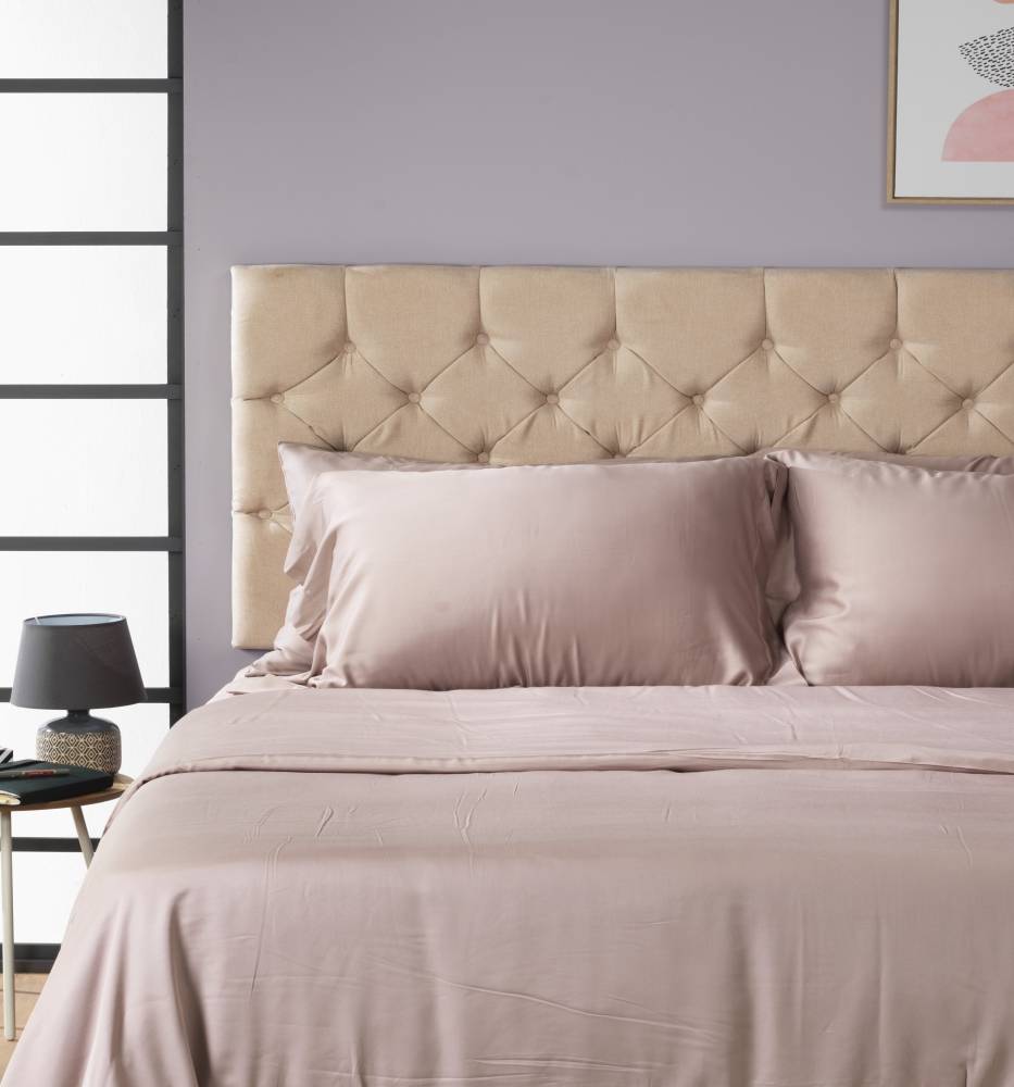 Parure de lit 100 % bambou (4 pièces)