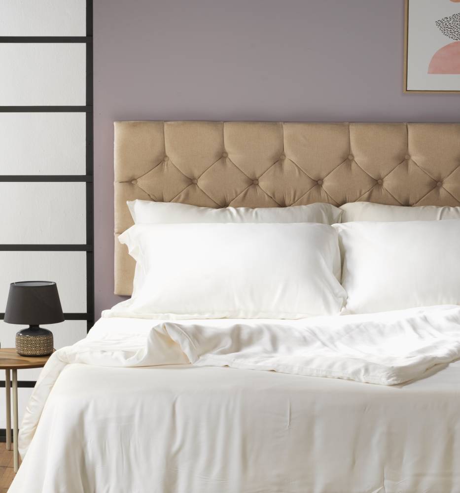 Parure de lit 100 % bambou (4 pièces)